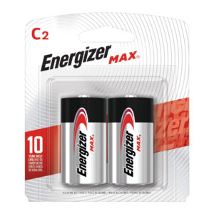 C Batteries - Energizer - 2 Pack