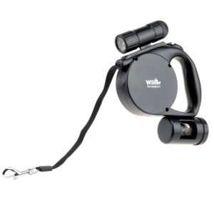 Dog Leash - Retractable w/ Light & Bags