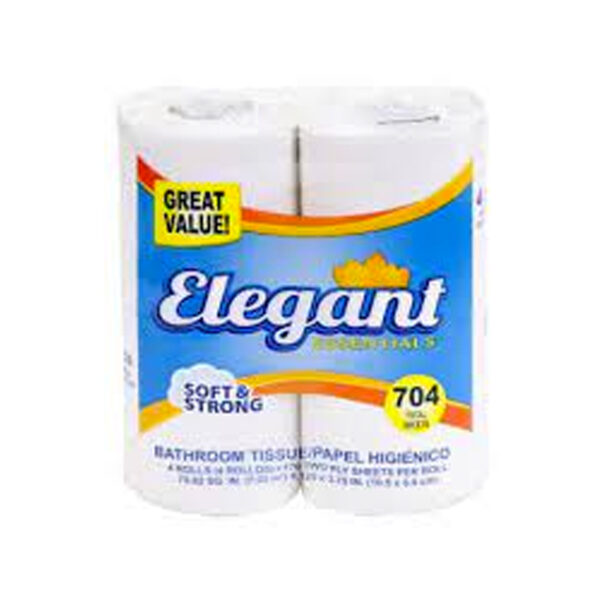 Toilet Paper - 2-Ply Mini Rolls (4pk)