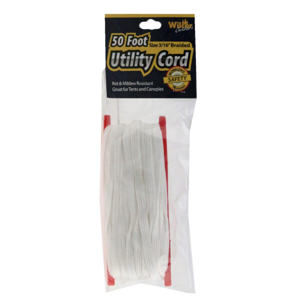 Nylon Cord - White - 50'